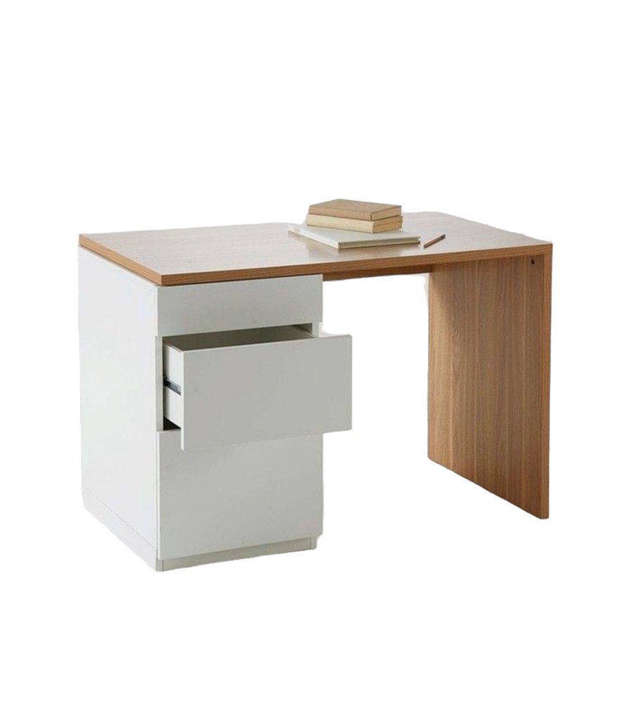 Bureau en MDF stratifié effet bois - BU7