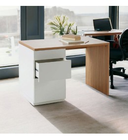 Bureau en MDF stratifié effet bois - BU7