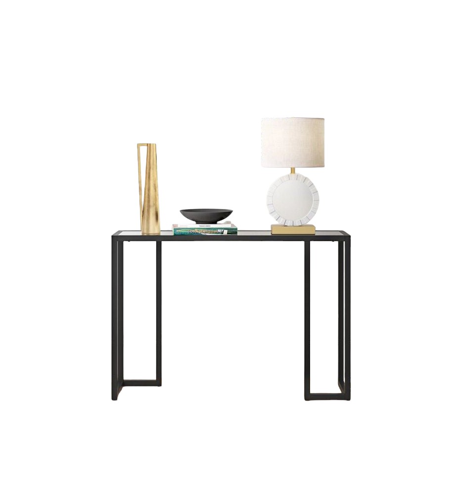 Console avec socle métallique inoxydable - CN1