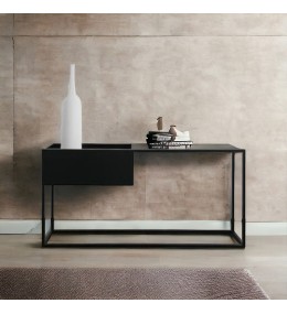 Console avec socle métallique inoxydable - CN2