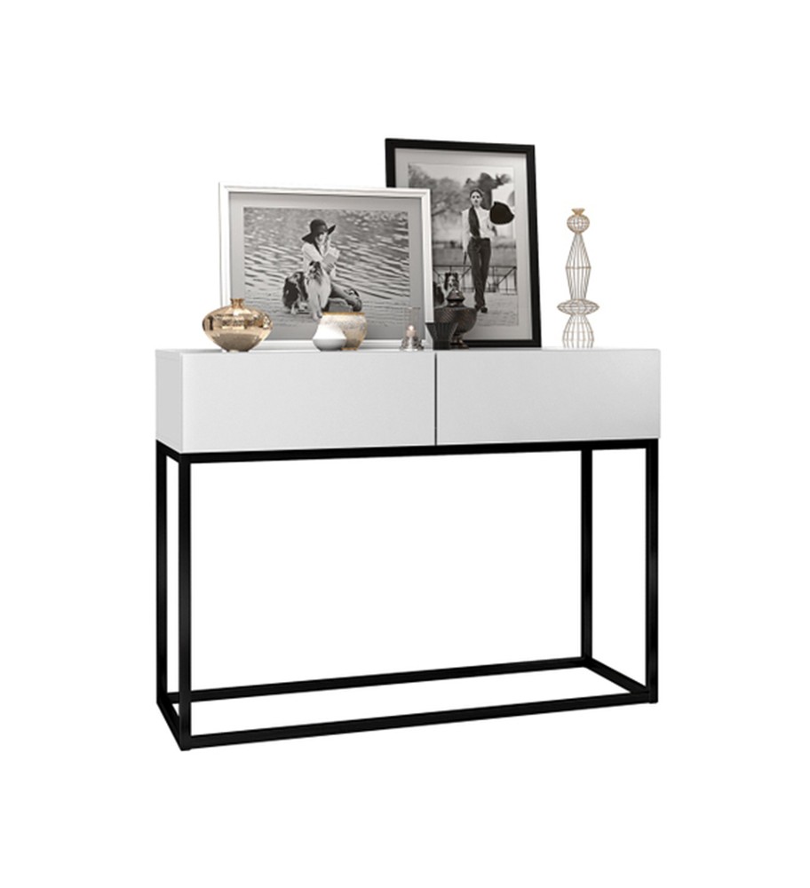 Console avec socle métallique inoxydable - CN5