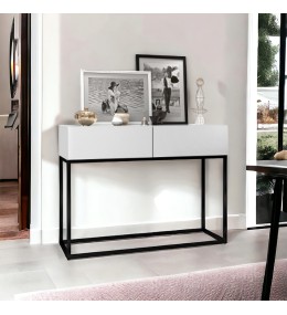 Console avec socle métallique inoxydable - CN5