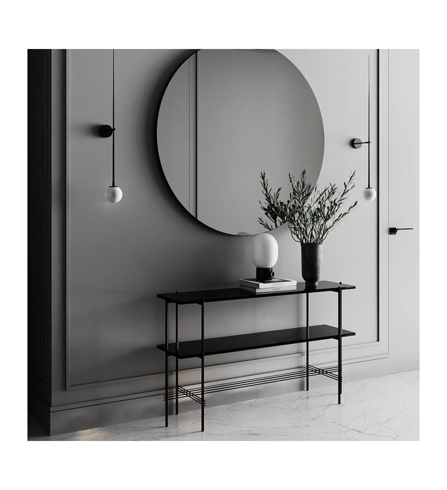 Console avec socle métallique inoxydable - CN7