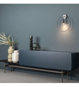 Bahut simple avec socle métallique inoxydable