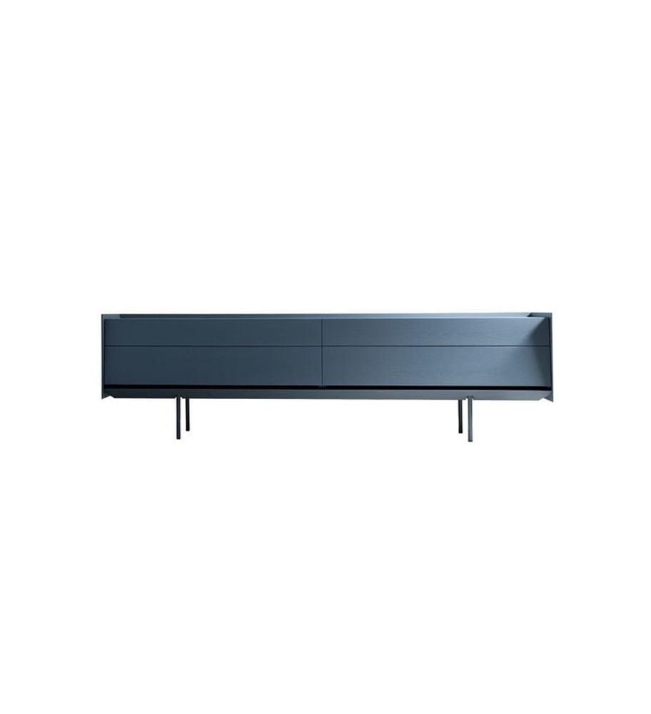 Bahut simple avec socle métallique inoxydable